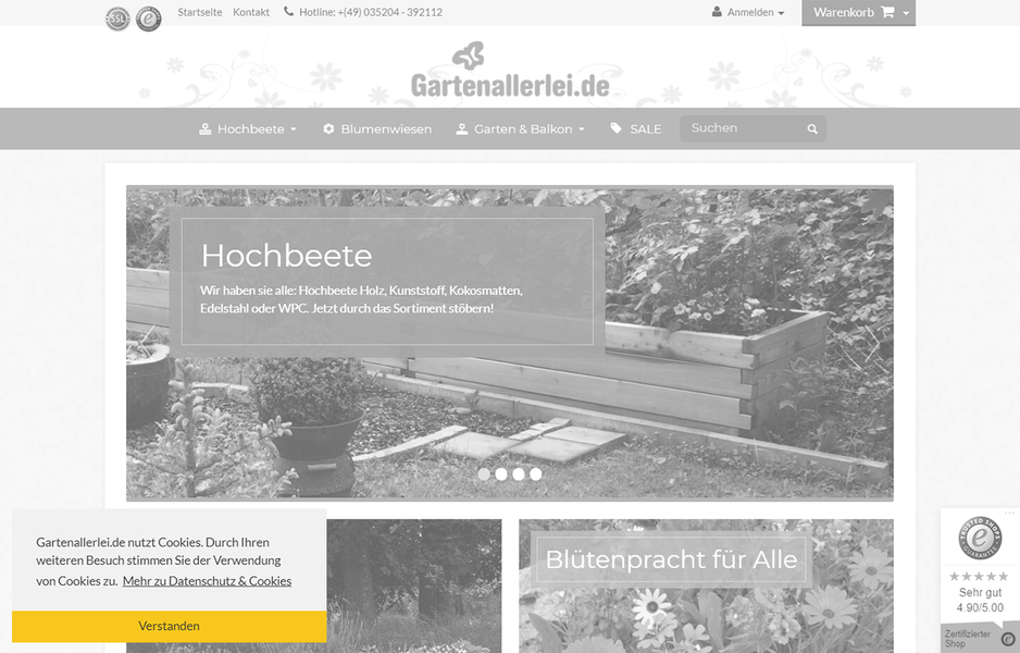 Kompakte Boxdarstellung (hier: Desktop)