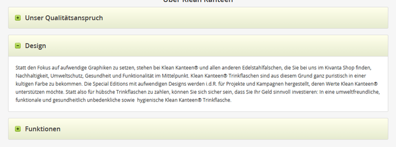 Accordeon Drop auf kivanta.de