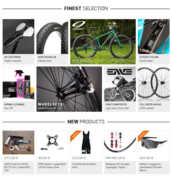 FlexLayout r2-bike.com