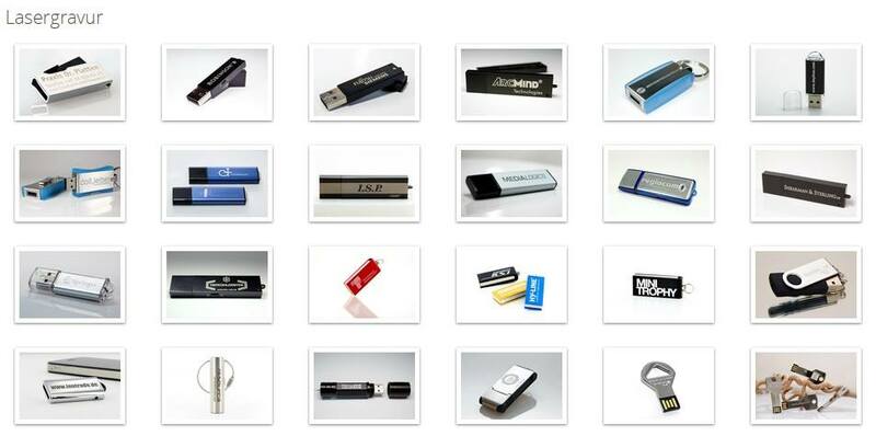 Gallery Drop �bersicht bei flashusb.de