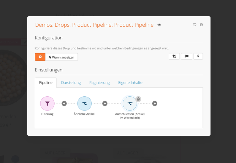 Pipeline Konfiguration