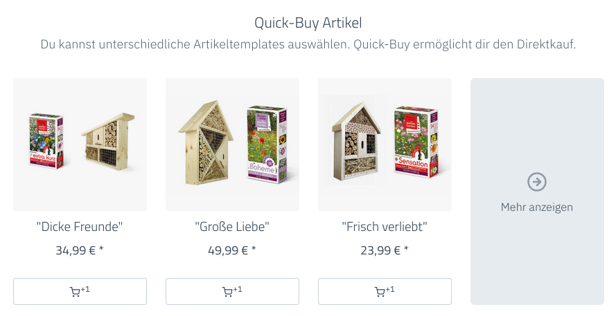 Product Pipeline Grid mit Paginierung