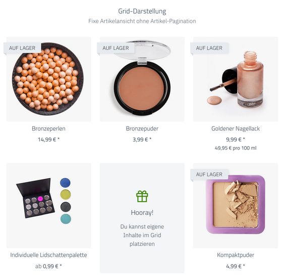 Product Pipeline Grid