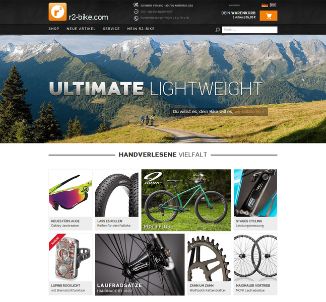 r2bike Startseite