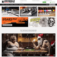 Startseite mit Flex Layout, Flex Menu, Plain und Popup Drops.