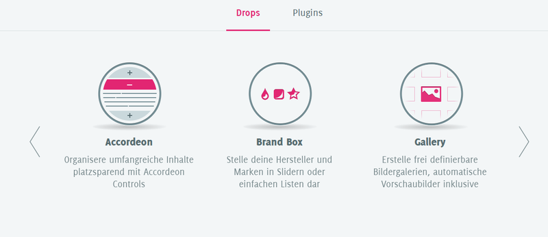 Tabs Drop in unserem Store