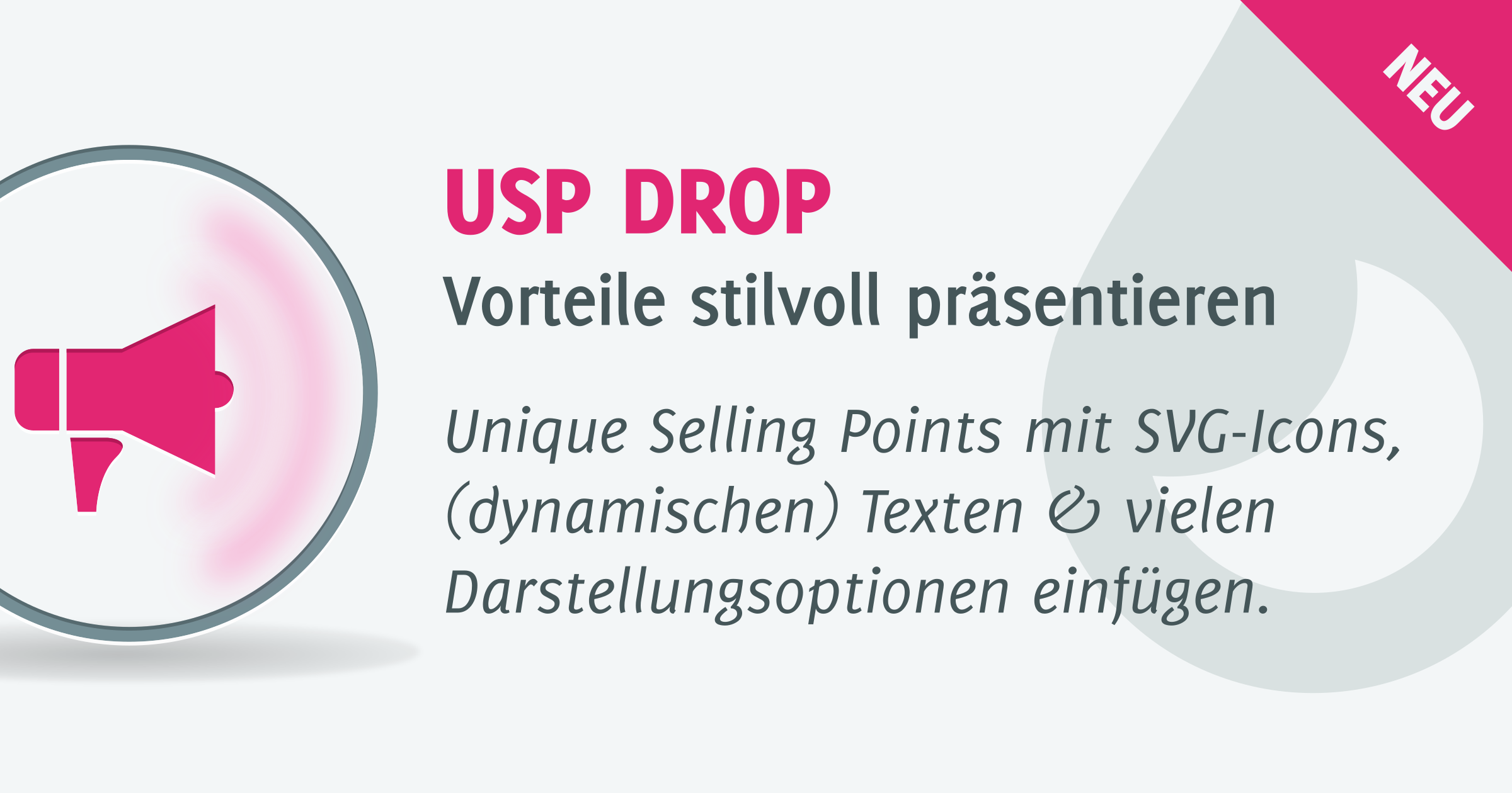 Drop Release: USP