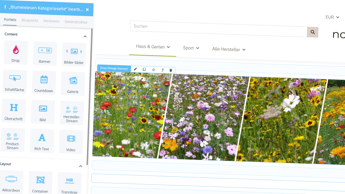 Mit Dropper Drops als Portlets im OPC nutzen